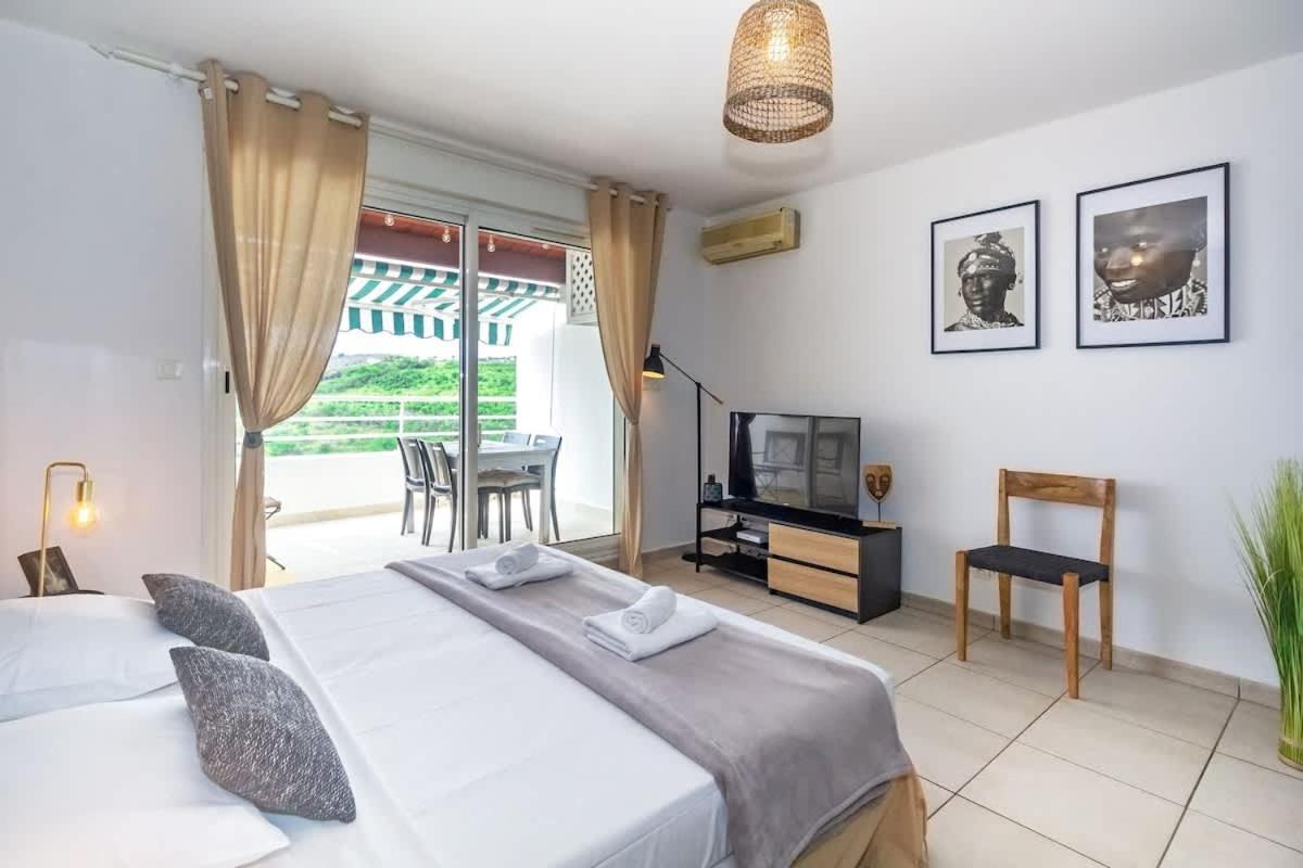 Out Of Africa - Beau Studio Avec Magnifique Vue Mer A Cap Homard - Saint-Gilles Buitenkant foto