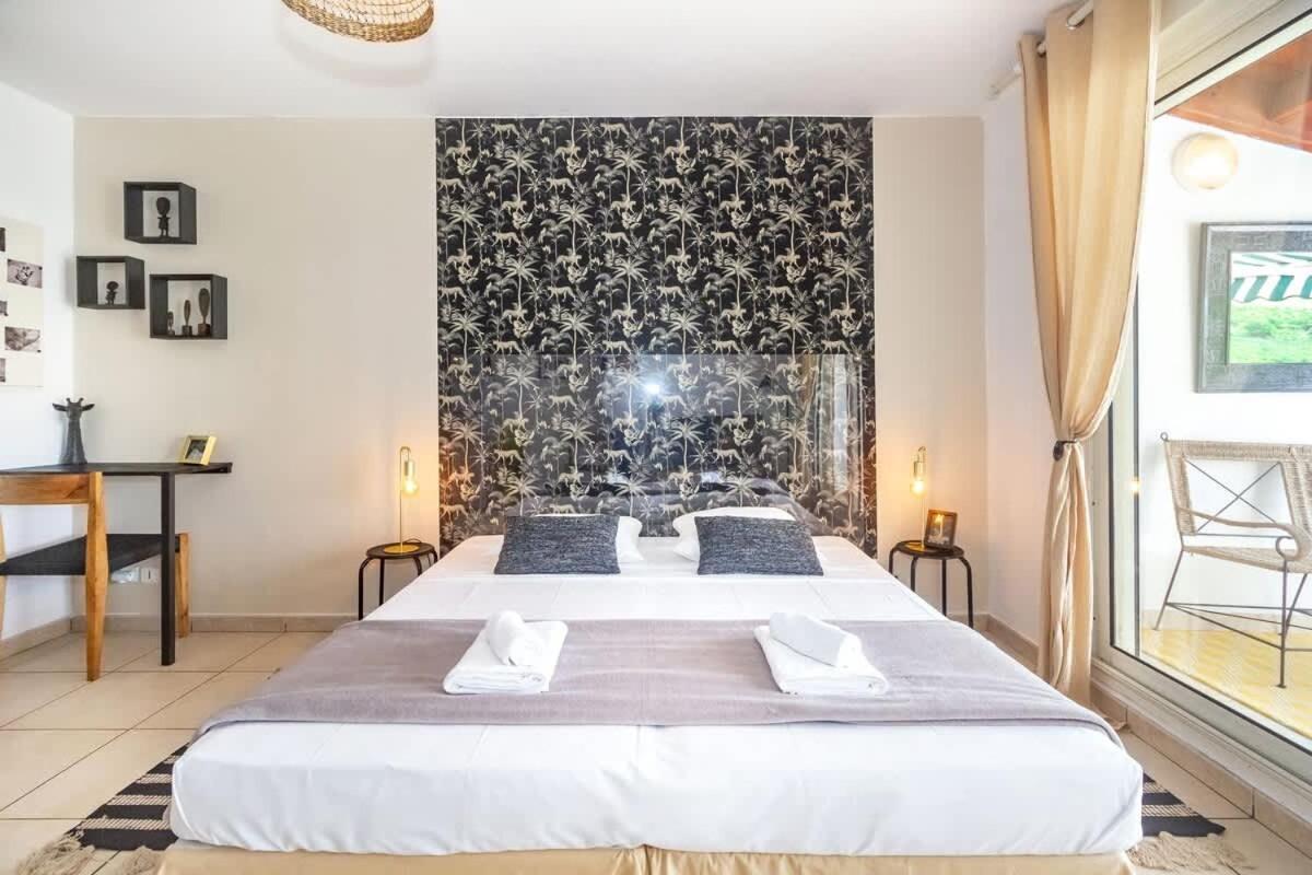 Out Of Africa - Beau Studio Avec Magnifique Vue Mer A Cap Homard - Saint-Gilles Buitenkant foto
